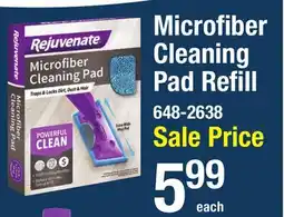 Menards Microfiber Cleaning Pad Refill offer