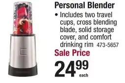 Menards Personal Blender offer