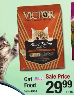 Menards Cat Food offer