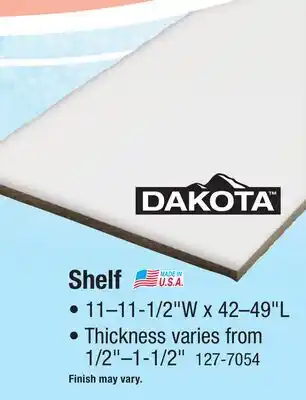Menards Shelf offer