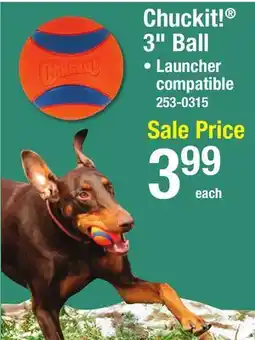 Menards Chuckit! 3 Ball offer