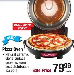 Menards Pizza Oven offer