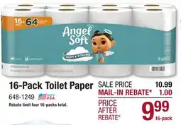 Menards 16-Pack Toilet Paper offer