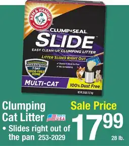 Menards Clumping Cat Litter offer