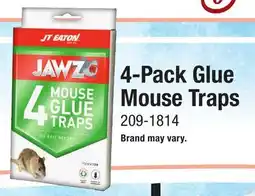 Menards 4-Pack Glue Mouse Traps offer
