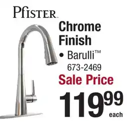 Menards Pfister Chrome Finish Chrome Finish offer
