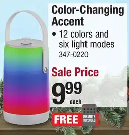 Menards Color-Changing Accent offer