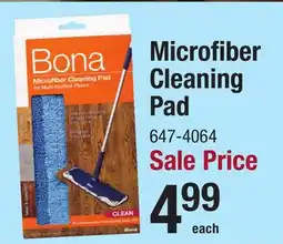 Menards Bona Microfiber Cleaning Pad offer