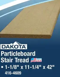 Menards DAKOTA Particleboard Stair Tread offer
