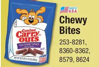 Menards Chewy Bites offer