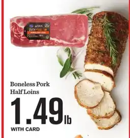 Mariano's Boneless Pork Half Loins offer