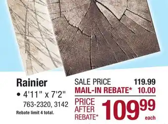 Menards Rainier offer