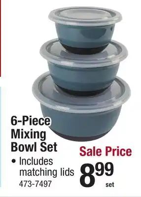 Menards 6-Piece Mixing Bowl Set offer