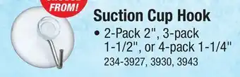 Menards Suction Cup Hook offer