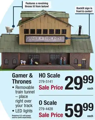 Menards Gamer & Thrones offer