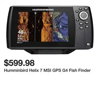 Dick's Sporting Goods Humminbird Helix 7 MSI GPS G4 Fish Finder offer