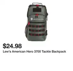 Dick's Sporting Goods Lew's American Hero 3700 Tackle Backpack offer