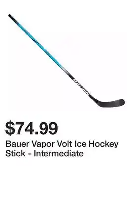 Dick's Sporting Goods Bauer Vapor Volt Ice Hockey Stick - Intermediate offer