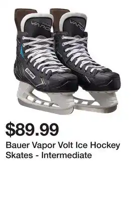 Dick's Sporting Goods Bauer Vapor Volt Ice Hockey Skates - Intermediate offer