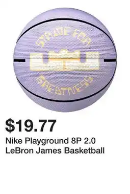 Dick's Sporting Goods Nike Playground 8P 2.0 LeBron James Basketball offer