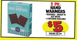 Ollie's 2 PK. HAND WARMERS offer