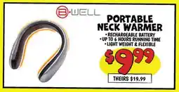 Ollie's WELL PORTABLE NECK WARMER offer