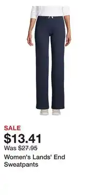 Kohl's Women's Lands' End Sweatpants offer