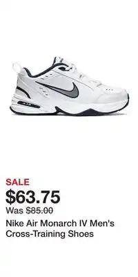 Kohl's Nike Air Monarch IV Men's Cross-Training Shoes offer