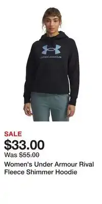 Kohl's Women's Under Armour Rival Fleece Shimmer Hoodie offer