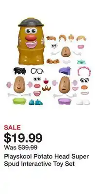 Kohl's Playskool Potato Head Super Spud Interactive Toy Set offer