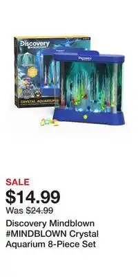 Kohl's Discovery Mindblown #MINDBLOWN Crystal Aquarium 8-Piece Set offer