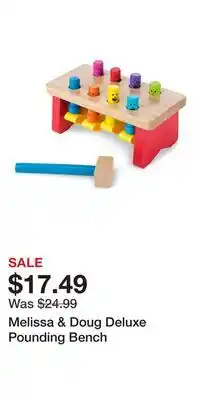 Kohl's Melissa & Doug Deluxe Pounding Bench offer