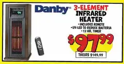 Ollie's Danby INFRARED HEATER offer