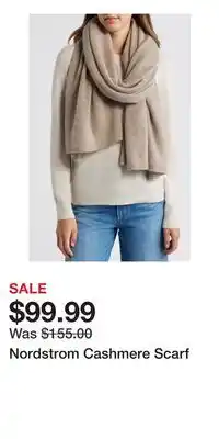 Nordstrom Nordstrom Cashmere Scarf offer