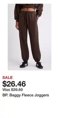 Nordstrom BP. Baggy Fleece Joggers offer