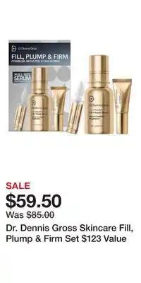 Nordstrom Dr. Dennis Gross Skincare Fill, Plump & Firm Set $123 Value offer