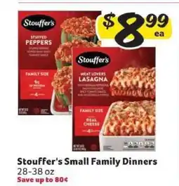 Winn Dixie Stouffer's Small Family Dinners offer