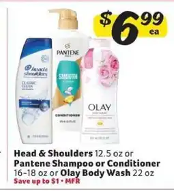 Winn Dixie Head & Shoulders, Pantene Shampoo or Conditioner, Olay Body Wash offer