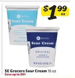 Winn Dixie SE Grocers Sour Cream offer