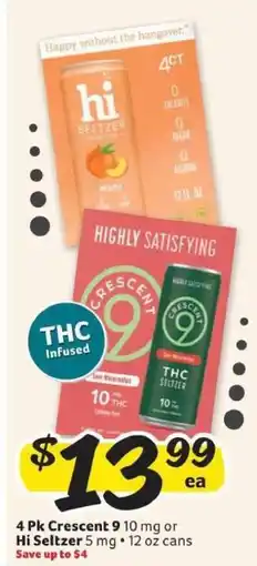 Winn Dixie Crescent 9 or Hi Seltzer offer