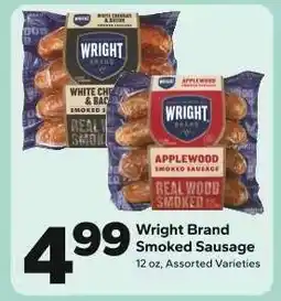 Save a Lot Wright Brand Smoked Sausage offer