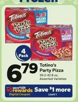 Save a Lot Totino's Party Pizza offer