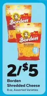 Save a Lot Borden Shredded Cheese offer
