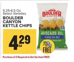 Food Lion Boulder Canyon Kettle Chips offer