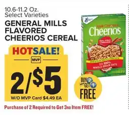 Food Lion General Mills Flavored Cheerios Cereal offer