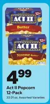 Save a Lot Act II Popcorn 12-Pack offer