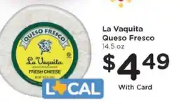 Kroger La Vaquita Queso Fresco offer