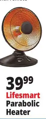 Ocean State Job Lot Lifesmart Parabolic Heater offer