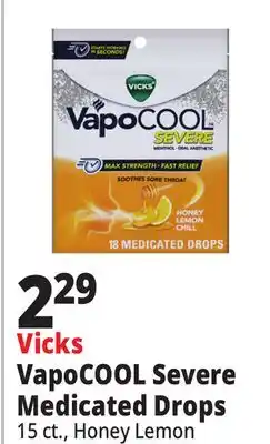 Ocean State Job Lot VapoCOOL Severe Medicated Drops offer