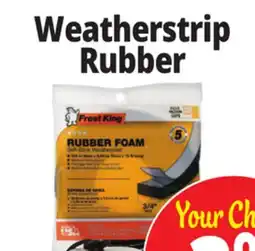 Ocean State Job Lot Frost king Weatherstrip Rubber offer